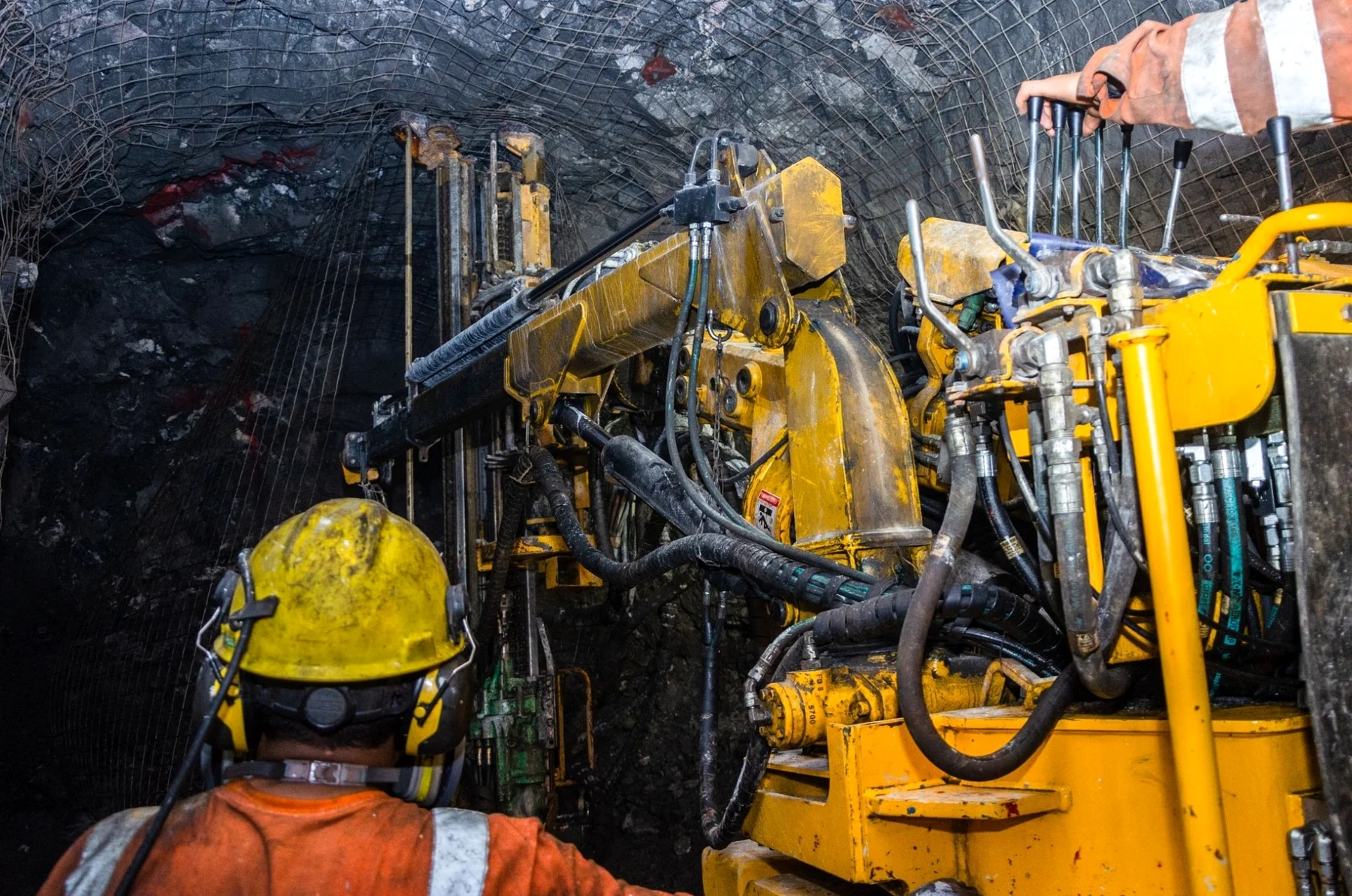 Underground drilling support equipment